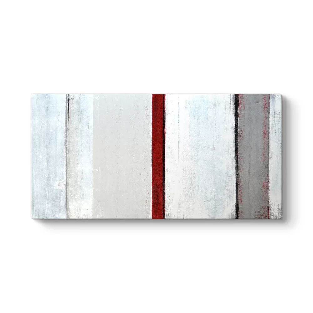 Panorama Kırmızı Çizgi Tablosu - Model 5